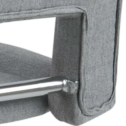 Hoker Sylvia szary/metal szczotkowany