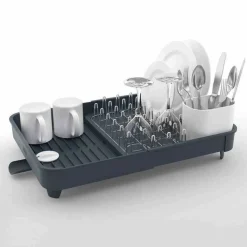 JJ - Ociekacz suszarka do naczyń EXTEND (składana), szara