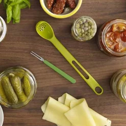 JJ - Zestaw do przekąsek SCOOP&PICK, zielony