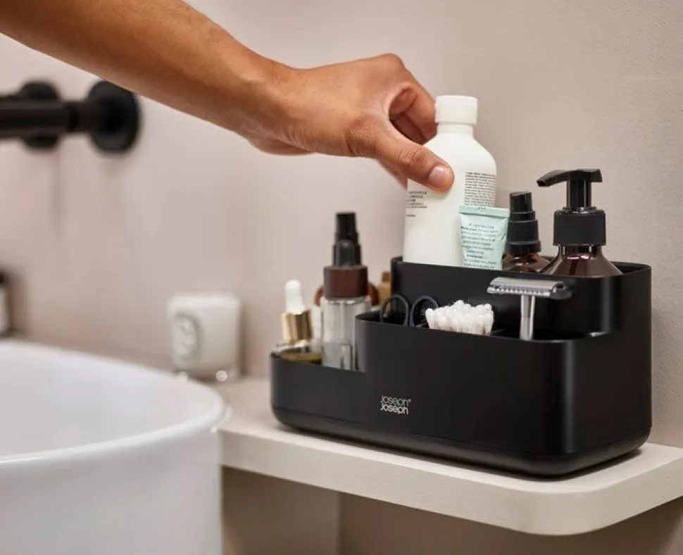 JJ-Organizer łazienkowy L EasyStore czarny