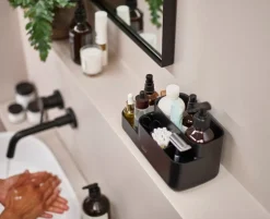 JJ-Organizer łazienkowy L EasyStore czarny