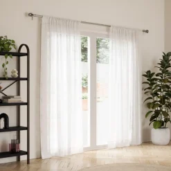 Karnisz Blossom 107-305cm czarny mat