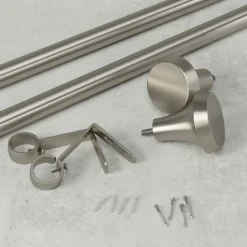 Karnisz Ella 183-366 cm nikiel