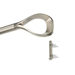 Karnisz Loop 107-305 cm nikiel