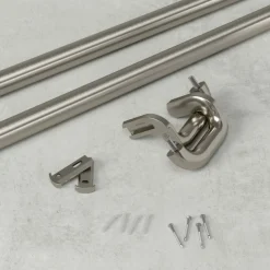 Karnisz Twilight 76-213cm nikiel do zasłon zaciemniających