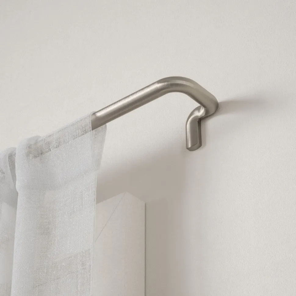 Karnisz Twilight 76-213cm nikiel do zasłon zaciemniających