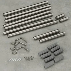 Karnisz Zen 162-325cm nikiel