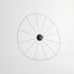 Kinkiet / Plafon ESKOLA 140 czarny