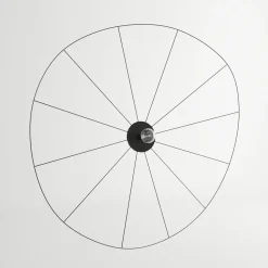 Kinkiet / Plafon ESKOLA 70 czarny