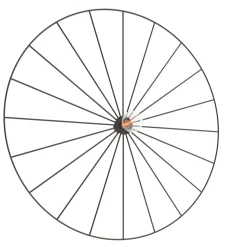 Kinkiet / Plafon SIRKEL 60 czarny