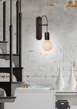 Kinkiet Alto 1x40W E27 czarny matowy