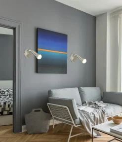 Kinkiet Arc 1x40W E14 satyna nikiel