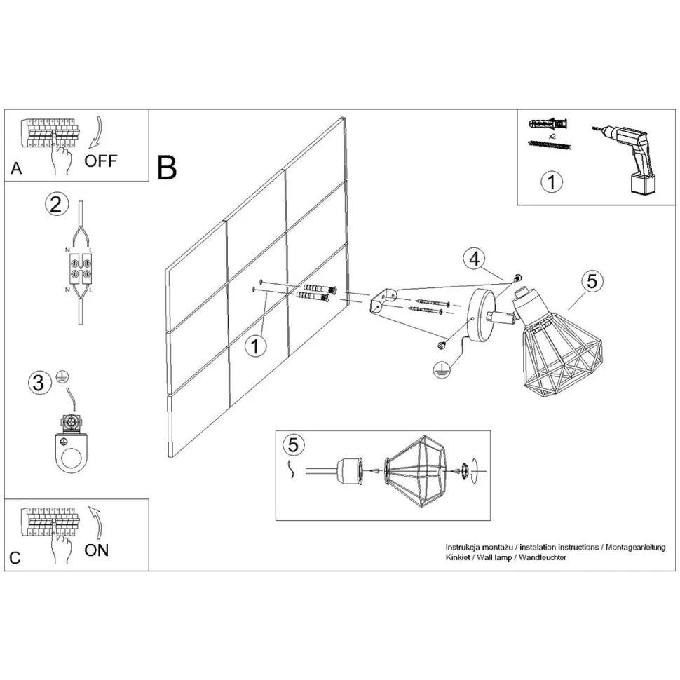 Kinkiet ARTEMIS 1 biały