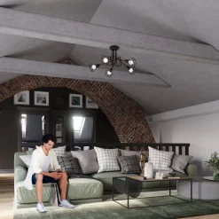 Kinkiet ARTEMIS 1 czarny