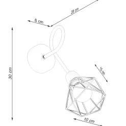 Kinkiet ARTEMIS 1S czarny