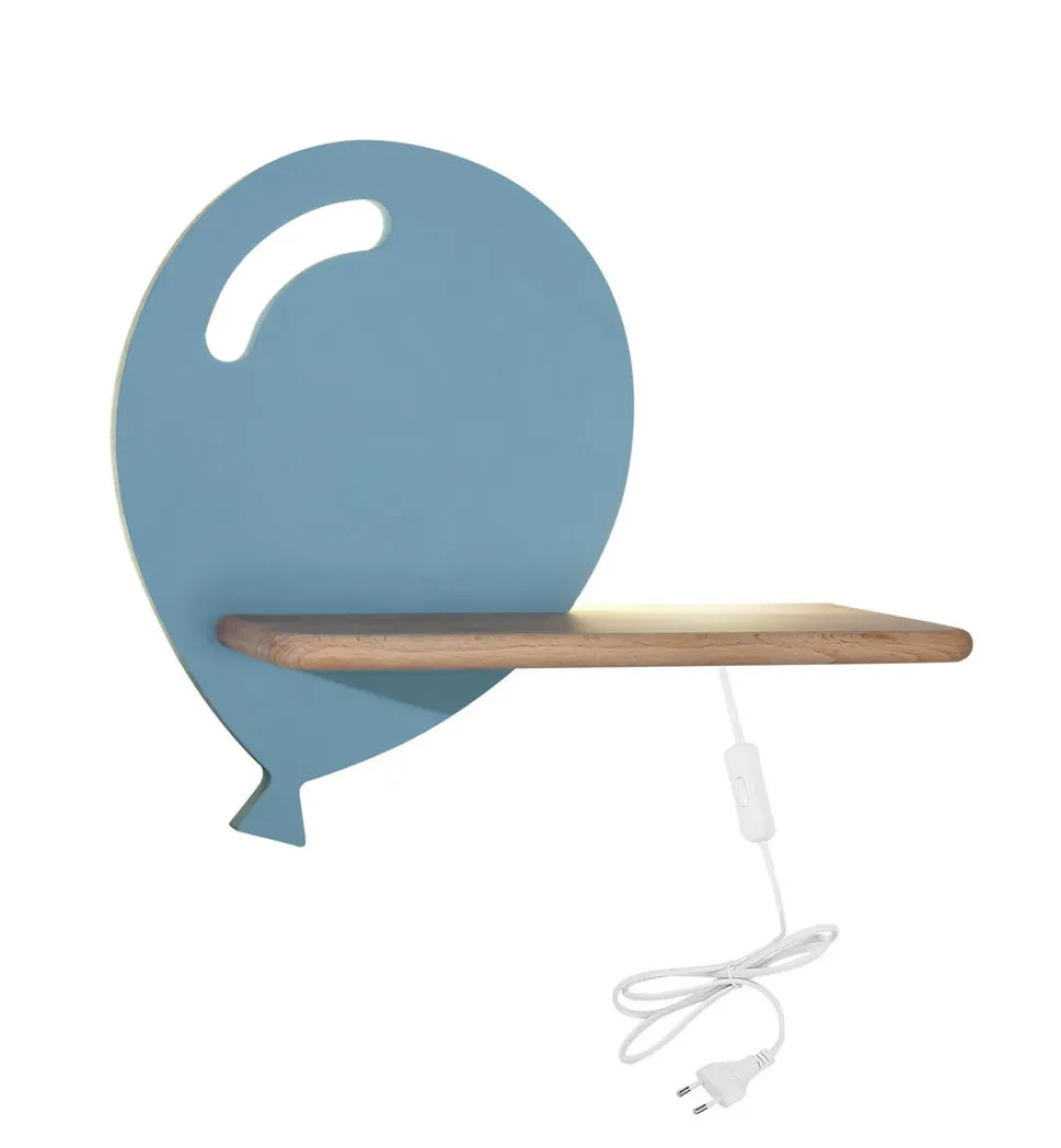 Kinkiet Balloon lampa 4W LED 4000K z ot iq kids z prze niebieski