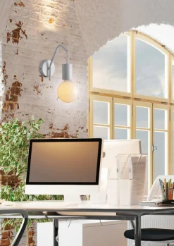 Kinkiet Basso 1x40W E27 biały matowy