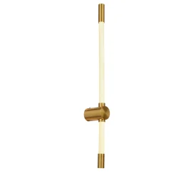 Kinkiet BATUTA 2 lampa patyna 14W LED 3000K klosz biały