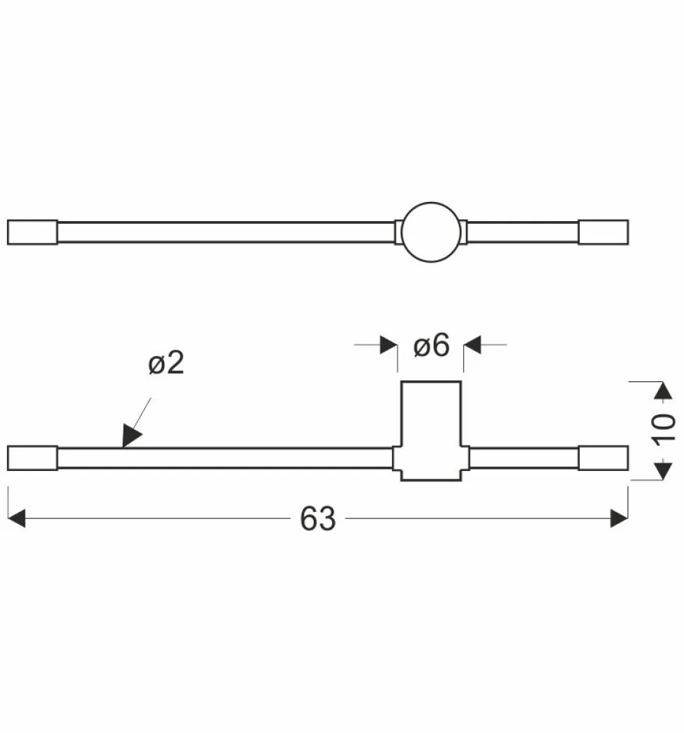 Kinkiet BATUTA 2 lampa patyna 14W LED 3000K klosz biały