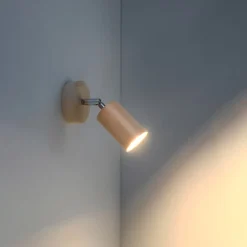 Kinkiet BERG naturalne drewno