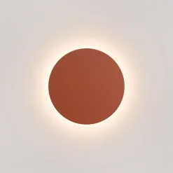 Kinkiet BORGEN ochra czerwona LED 3000K