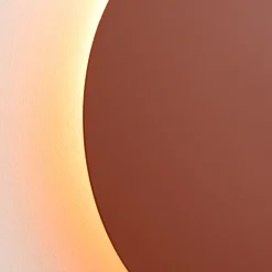 Kinkiet BORGEN ochra czerwona LED 3000K