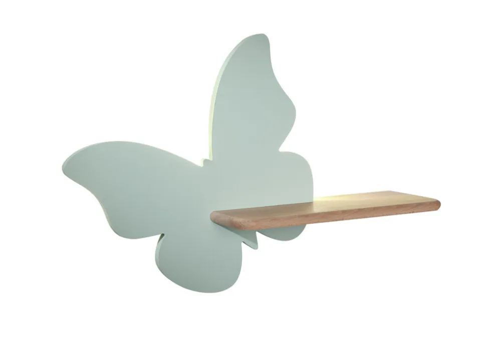 Kinkiet Butterfly lampa 5W LED 4000K iq kids miętowy