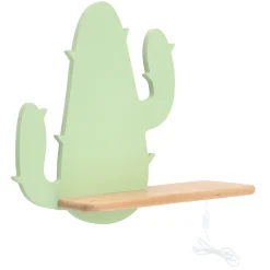 Kinkiet Cactus 2 lampa 4 LED 4000K iq  kids z przew zielony