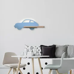 Kinkiet Car lampa 5W LED 4000K wl iq  kids niebieski