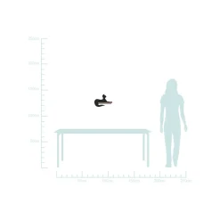 Kinkiet Cat lampa 5W LED 4000K iq kids z przew siedzący czarny