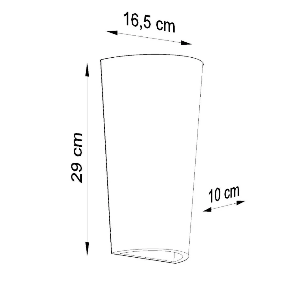 Kinkiet ceramiczny LANA