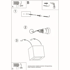 Kinkiet ceramiczny LEO