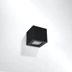 Kinkiet ceramiczny LEO czarny