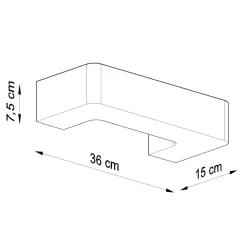 Kinkiet ceramiczny MAGNET