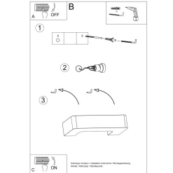 Kinkiet ceramiczny MAGNET