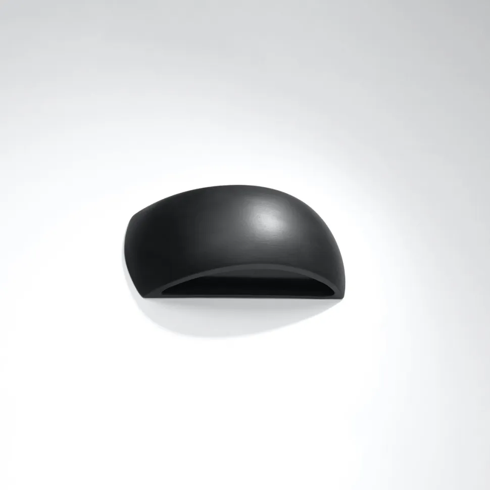 Kinkiet ceramiczny PONTIUS czarny
