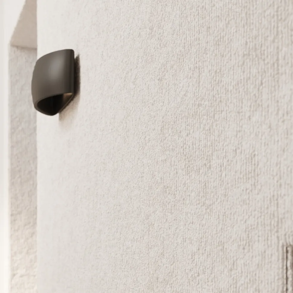 Kinkiet ceramiczny PONTIUS czarny