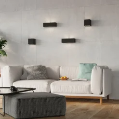 Kinkiet ceramiczny VEGA czarny