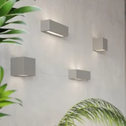 Kinkiet ceramiczny VEGA szary