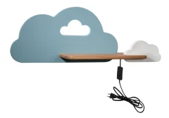 Kinkiet Cloud lampa 5W LED 4000K iq kids  z przew niebieski+biały