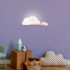Kinkiet Cloud lampa 5W LED 4000K iq kids biały+różowy