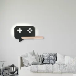 Kinkiet Console lampa 5W LED 4000K iq kids z przew czarny