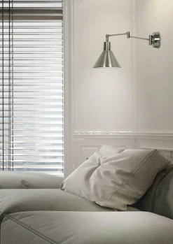 Kinkiet Copenhagen lampa 1x40W E14  satyna