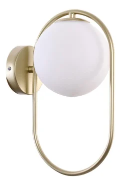 Kinkiet Cordel 1x28W G9 ring mosiądz