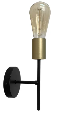 Kinkiet Crespilo lampa czarny 1x40 E27