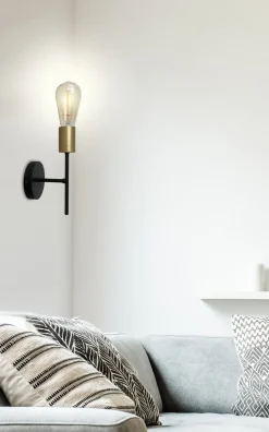 Kinkiet Crespilo lampa czarny 1x40 E27