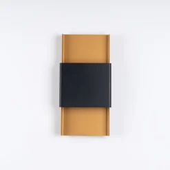 Kinkiet DURLIN złoty/czarny