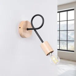 Kinkiet EMBER czarny