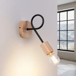 Kinkiet EMBER czarny