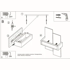 Kinkiet FENIKS 1 wenge